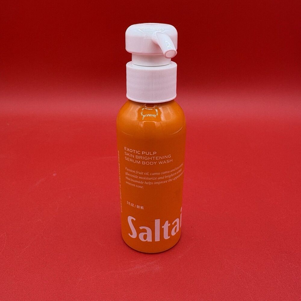 Saltair Exotic Pulp Skin Brightening Serum Body Wash 3 fl oz. Vegan USA